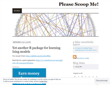 Tablet Screenshot of pleasescoopme.com